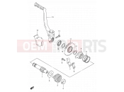 SUZUKI RM80 X (1999) (E24) 13 - KICK STARTER