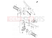 SUZUKI RM80 X (1999) (E24) 24 - HANDLE LEVER
