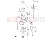 SUZUKI RM80 V (1997) (E03,E28,E33) 6 - CARBURETOR
