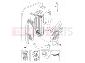SUZUKI RM80 W (1998) (E03,E28,E33) 9 - RADIATOR