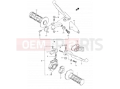 SUZUKI RM80 W (1998) (E03,E28,E33) 24 - HANDLE LEVER