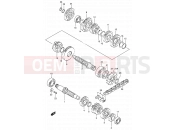 11 - TRANSMISSION - Suzuki RM80 K1 (2001)