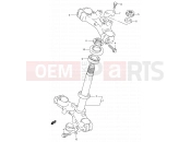 29 - FRONT FORK BRACKET - Suzuki RM80 K1 (2001)