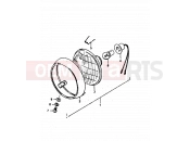 SUZUKI RV50 X (1999) 21 - HEADLAMP (E22)