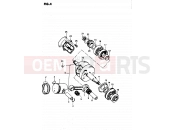 4 - PISTON - CRANKSHAFT - Suzuki RV50 D (1983)
