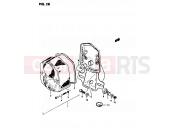 28 - REAR COMBINATION LAMP (E04, E18, E21, E39) - Suzuki RV50 D (1983)