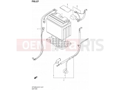 27 - BATTERY (SFV650UL2 E21) - Suzuki SFV650A L2 (2012) Gladius (E21)
