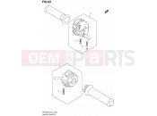 62 - HANDLE SWITCH - Suzuki SFV650A L2 (2012) Gladius (E21)