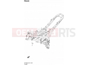 63 - FRAME (SFV650L2 E21) - Suzuki SFV650A L2 (2012) Gladius (E21)