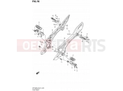 70 - FOOTREST - Suzuki SFV650A L2 (2012) Gladius (E21)