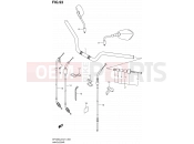 93 - HANDLEBAR (SFV650AL2 E21) - Suzuki SFV650A L2 (2012) Gladius (E21)