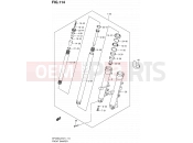 114 - FRONT DAMPER (SFV650UAL2 E21) - Suzuki SFV650A L2 (2012) Gladius (E21)