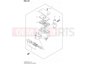 131 - FRONT MASTER CYLINDER (SFV650L2 E24) - Suzuki SFV650A L2 (2012) Gladius (E21)