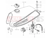 SUZUKI SP400 T (1996) 45 - FUEL TANK