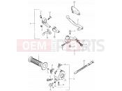 SUZUKI SP400 T (1996) 54 - LEFT HANDLE SWITCH