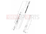 SUZUKI SP400 T (1996) 47 - FRONT FORK