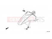 HONDA NSC110MPDC NSC110MPD 2012 F-11 FRONT FENDER