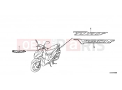 HONDA NSC110MPDC NSC110MPD 2012 F-48 SIGN