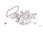 HONDA NSC110MPDE NSC110MPDE 2014 E-13 LEFT SIDE COVER
