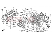 HONDA FJS400A9 SW-T400 ABS 2009 E-2 CYLINDER HEAD
