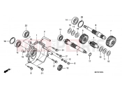 HONDA FJS400A9 SW-T400 ABS 2009 E-15 TRANSMISSION
