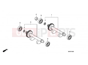 HONDA FJS400A9 SW-T400 ABS 2009 E-18 BALANCER