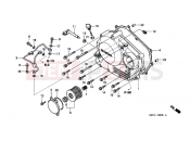 E-6 RIGHT CRANKSHAFT COVER - Honda CBF2504 CBF250 2004