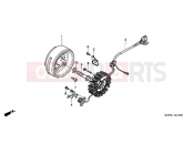 E-10 GENERATOR - Honda CBF2504 CBF250 2004
