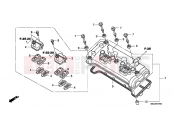 HONDA CBF1000FB CBF1000F 2011 E-1 VALVE COVER