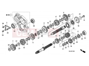 HONDA CBF1000FB CBF1000F 2011 E-15 TRANSMISSION