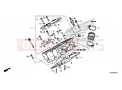HONDA CTX1300AE CTX1300A 2014 E-2 RIGHT CYLINDER HEAD