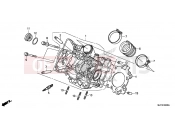 E-2 CYLINDER HEAD - Honda CTX700DE CTX700 Dual Cluth ABS 2014