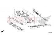 E-3 CAMSHAFT / VALVE - Honda CTX700DE CTX700 Dual Cluth ABS 2014