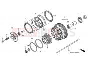 E-6 CLUTCH - Honda VFR8002 INTERCEPTOR 2002