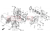 E-9 WATER PUMP - Honda VFR8002 INTERCEPTOR 2002
