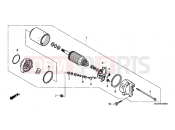 E-10 STARTER ENGINE - Honda VFR8002 INTERCEPTOR 2002