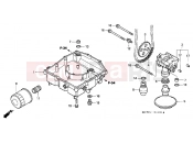 E-11 OIL PUMP - Honda VFR8002 INTERCEPTOR 2002