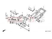 HONDA VFR800FIY INTERCEPTOR 2000 F-32 FRAME HOUSING
