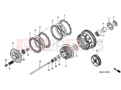HONDA VT1100C22 Shadow 2002 E-7 CLUTCH