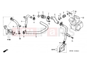 HONDA VT1100C22 Shadow 2002 E-18 WATER PIPE