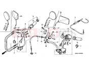 HONDA VT1100C22 Shadow 2002 F-3 HANDLE SWITCH