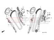 E-4 TIMING CHAIN ​​/ TENSIONER - Honda VT1100CS Shadow 1995