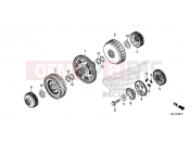 E-8-10 CLUTCH (CTX700D) - Honda CTX700DF CTX700A 2015