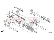 E-21-1 TRANSMISSION DRUM (CTX700D) - Honda CTX700DF CTX700A 2015