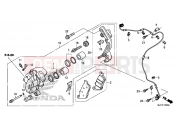 F-13 FRONT BRAKE CALIPER - Honda CTX700DF CTX700A 2015