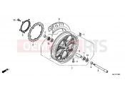 F-15 FRONT WHEEL - Honda CTX700DF CTX700A 2015