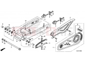 F-33 ​​SWING ARM - Honda CTX700DF CTX700A 2015