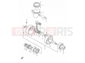 SUZUKI TS125ER T (1996) 4 - CRANKSHAFT
