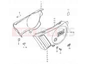 SUZUKI TS125ER T (1996) 59 - FRAME COVER (TS125ERT)
