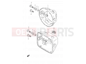 SUZUKI TS125ERC N (1992) 45 - HEADLAMP HOUSING